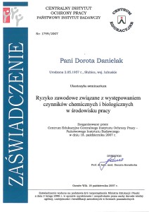 czynniki chemiczne i biologiczne